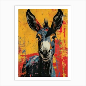 Donkey Art Print