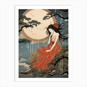 Haiku Poetry Japanese Style 8 Art Print