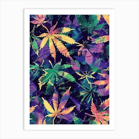 Weed Wonderland 1 Art Print