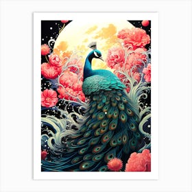 Peacock 2 Art Print