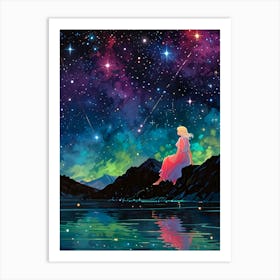 Starry Night 155 Art Print