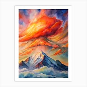 April Sky Art Print