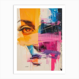 Portrait Of A Woman 7 Art Print