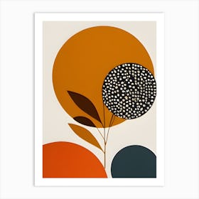 'Sunrise' 'Flora' Abstract Art Print