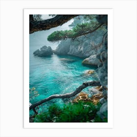 Croatia Coast Art Print