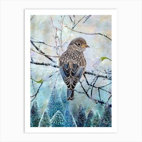 Perked And Perched Art Print