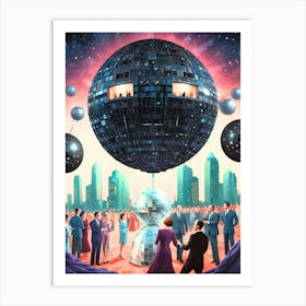 Disco Ball 5 Art Print