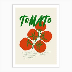 Tomato Pomodoro Art Print