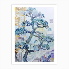 Chinese Tree 1 Art Print