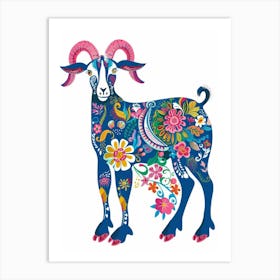 Chinese Goat 2 Art Print