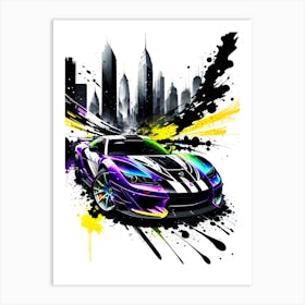 Car Painting 1 Art Print