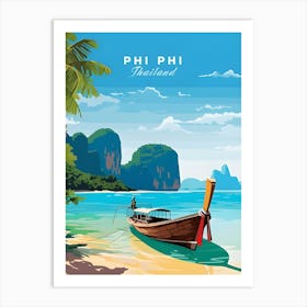 Phi Phi Print Thailand Art Print