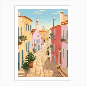 Lagos Portugal 4 Illustration Art Print