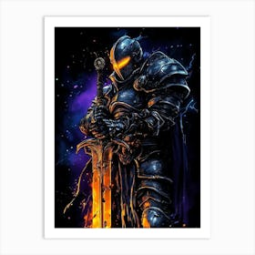 Dark Knight 1 Art Print