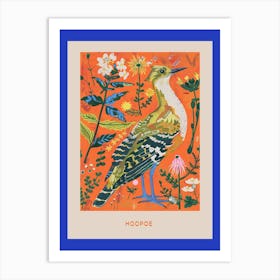 Spring Birds Poster Hoopoe 2 Art Print