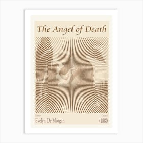 The Angel Of Death – Evelyn De Morgan (1880) Art Print