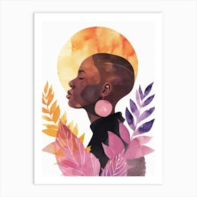 Portrait Of African Woman 32 Art Print