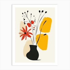 Flowers In A Vase 93 Art Print