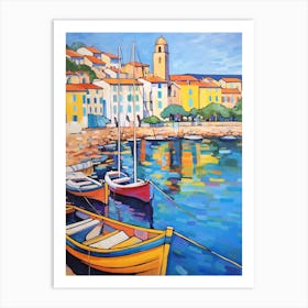 Saint Tropez France 1 Fauvist Painting Art Print