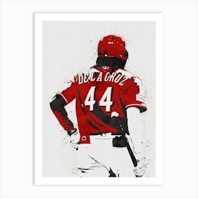 Elly De La Cruz Cincinnati Reds Art Print