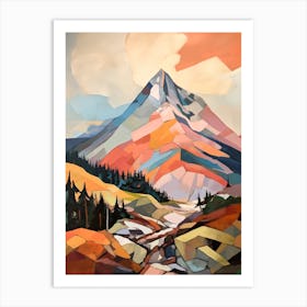 Mount Mansfield Usa 3 Mountain Painting Art Print