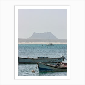 Cape Verde Fishing Boats 02 (2012) Art Print