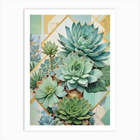 Succulents no2 Poster