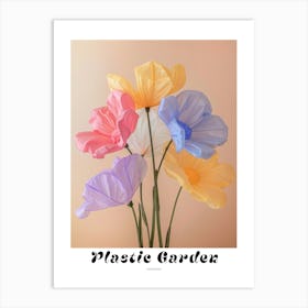 Dreamy Inflatable Flowers Poster Lisianthus Art Print