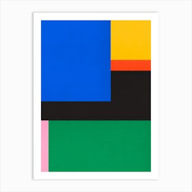 Colorful composition 2 Art Print