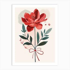 Valentine'S Day Flower Art Print