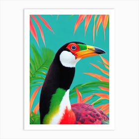 Canada Goose Tropical bird Art Print