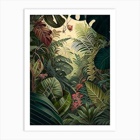 Jungle Adventure 6 Botanicals Art Print