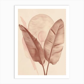 Banana Leaf 9 Art Print