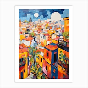 Valencia Spain 5 Fauvist Painting Art Print