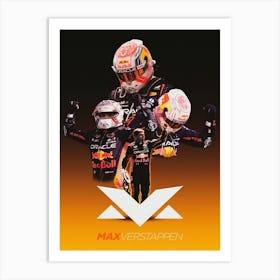 Max Verstappen 1 Art Print