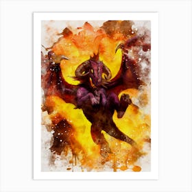 Onyxia World Of Warcraft 1 Art Print