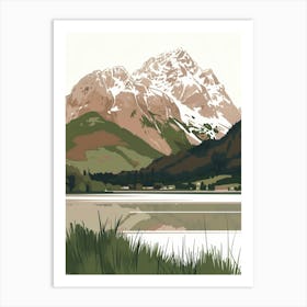 Scottish Mountains Art Print