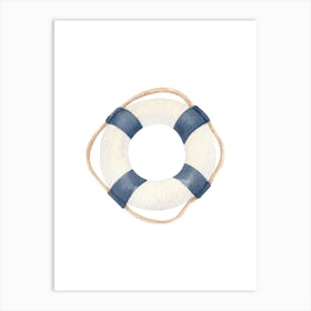 Life Preserver Art Print