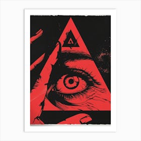 All Seeing Eye 12 Art Print