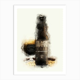 Deschutes Black Butte Porter Art Print