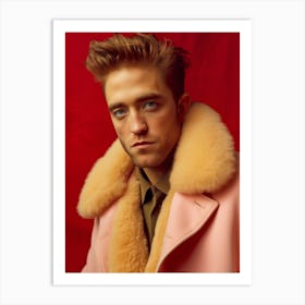 Robert Pattinson Fashion Art Poster