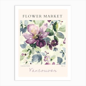 Flower Market 9 Art Print