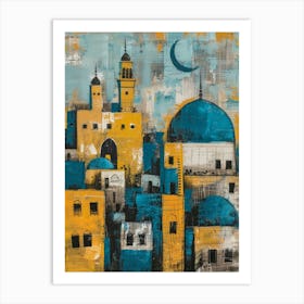 Jerusalem City 5 Art Print