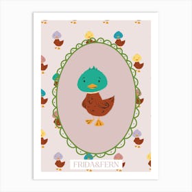 Little Duckling Art Print