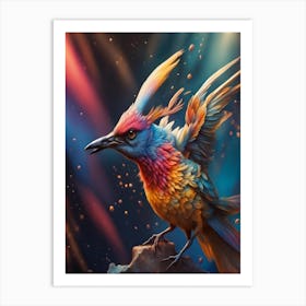 Exotic Bird Print Art Print