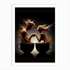 Coffee Lovers Art Print