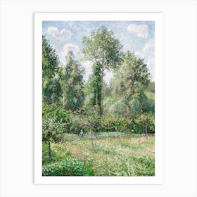 Poplars, Éragny (1895), Camille Pissarro Art Print