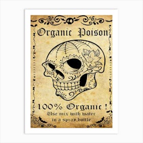 Organic Poison Art Print