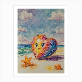 Heart Of The Sea 1 Art Print