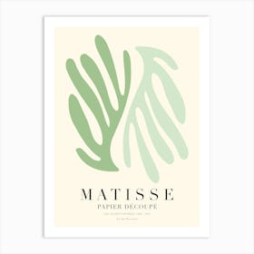 Pastel Green Matisse Art Print